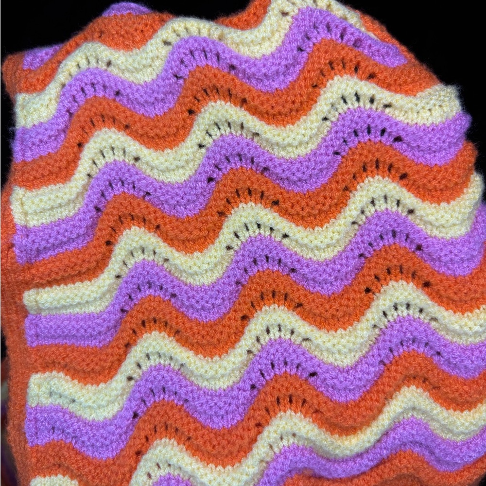 Summer Striped Crochet Halter Crop Top NWT Windsor Size M Moderate Stretch - Picture 8 of 14